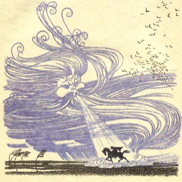 Сказка о мёртвой царевне и семи богатырях Елисей и ветер