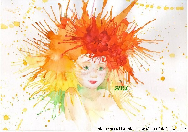 Солнышко с веснушками