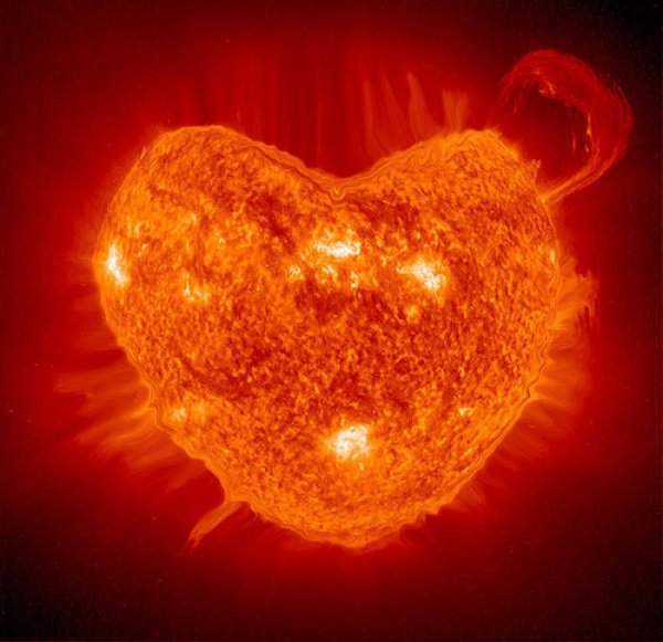 Солнышко с сердечком