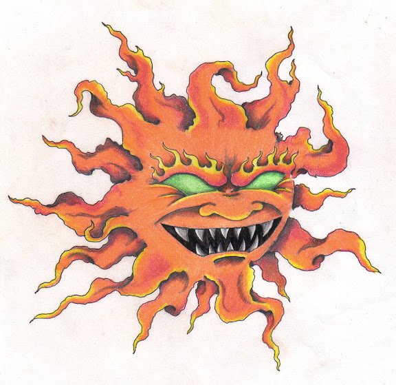 Страшное солнце