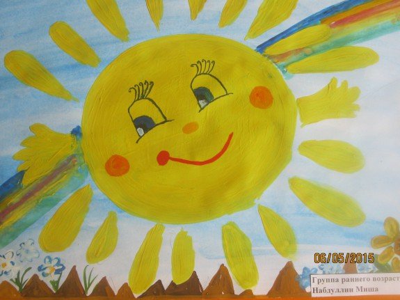 Пусть всегда будет солнце рисунок