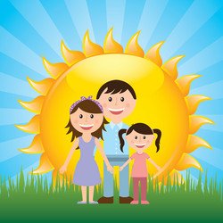 Моя семья солнце