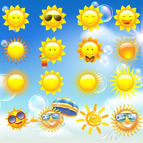 Маска солнышко для детей