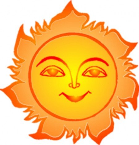 Солнце на Масленицу