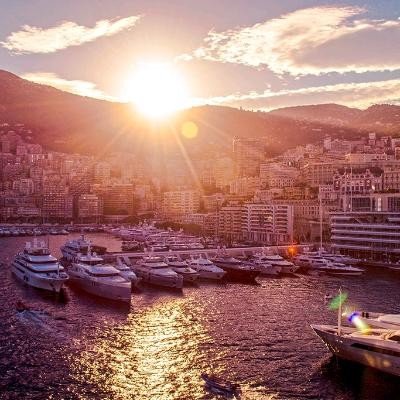 Монако рассвет