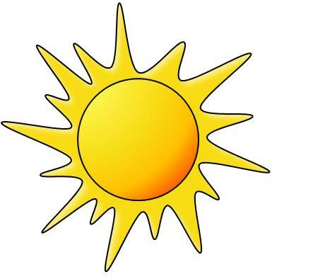 Солнышко и тучка