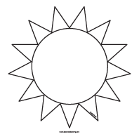 Солнышко с лучиками