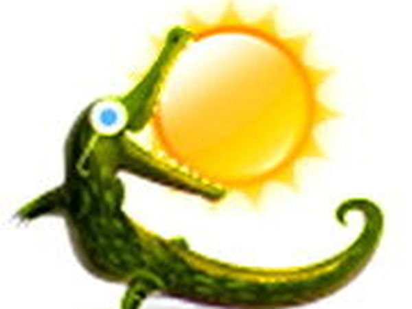 Солнце хмуро печет