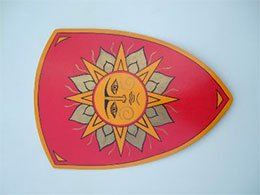 Щиты русских богатырей с солнце