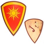 Эмблемы на щитах русских воинов