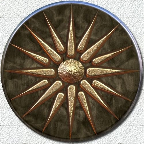 Солнце Нильфгаарда щит