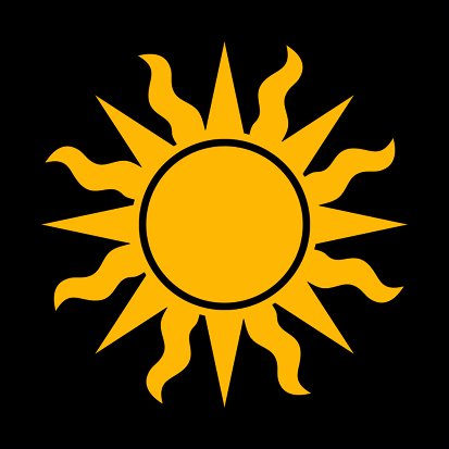 Солнце символ езидов