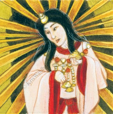 Богиня солнца в синтоизме