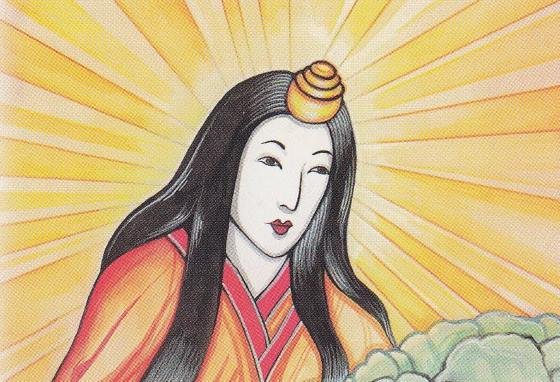 Аматерасу богиня солнца