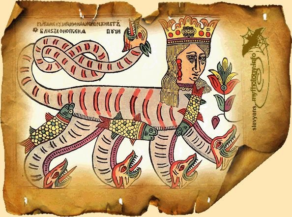 Лубок медуза