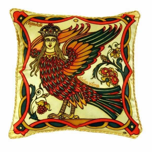 Орнамент с Сирин, Гамаюн и алконост