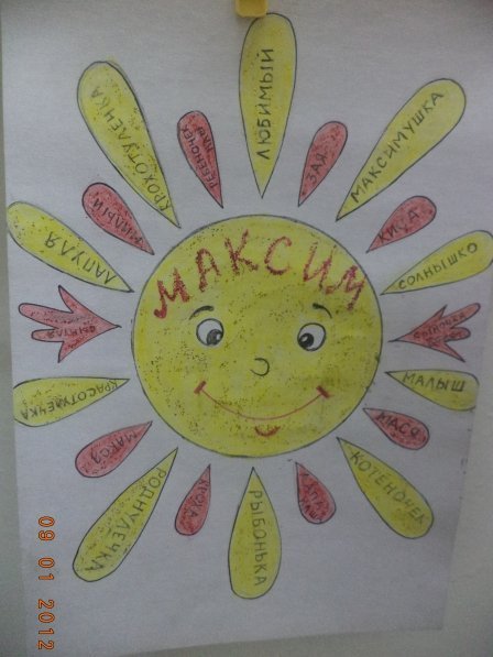 Добрые слова на лучики солнца для детей