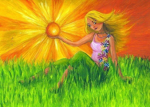 Солнечный рисунок