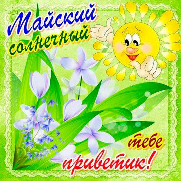 Привет солнышко мое