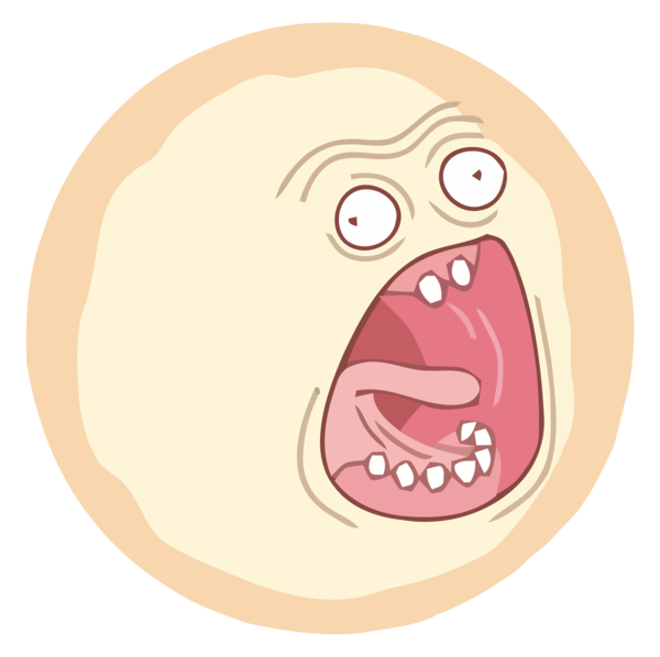 Рик и Морти летающие головы