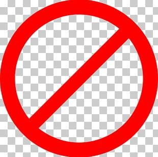 Знак запрета прозрачный