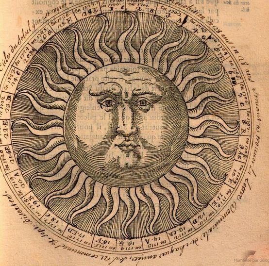 Алхимические Гравюры солнце и Луна