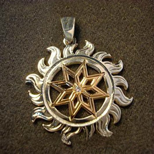 Восьмиконечная звезда символ у славян