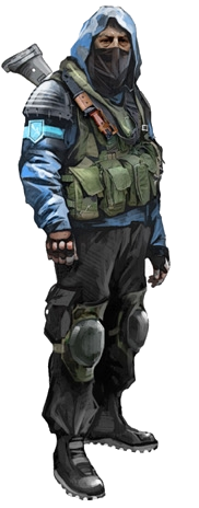 Сталкер солдат чистого неба арт