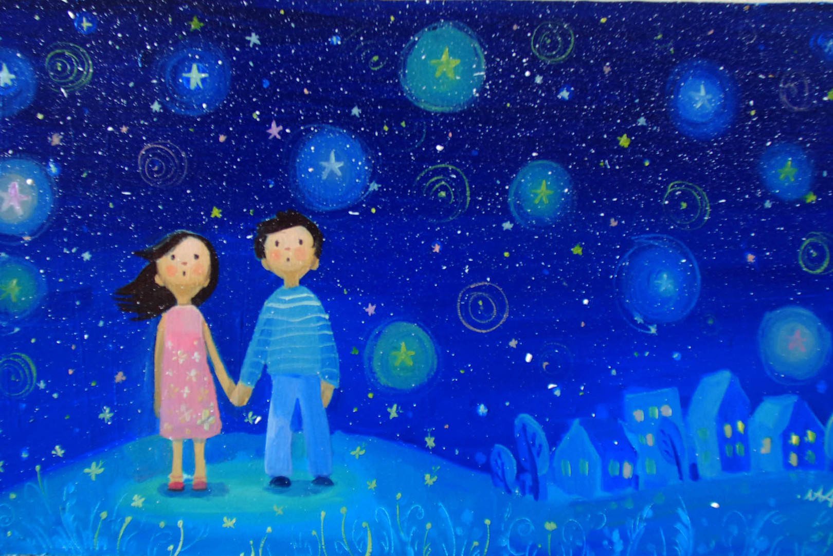 Рисунок мечтая о звездах. Детям о космосе. Звезды в космосе для детей. Звезды на небе для детей. Сказочное звездное небо.