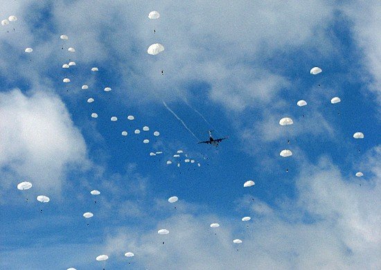 Десантники России в небе