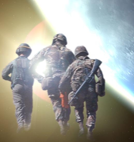 Солдат и небо