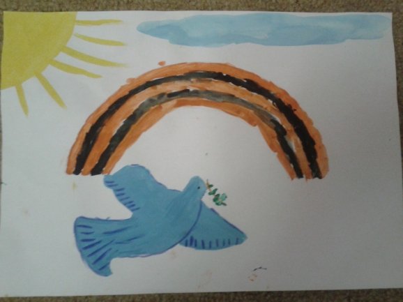 Конкурс детского творчества «мирное небо над головой»