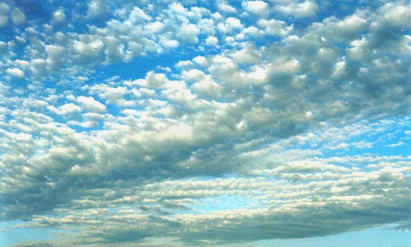 Небо в барашках фото