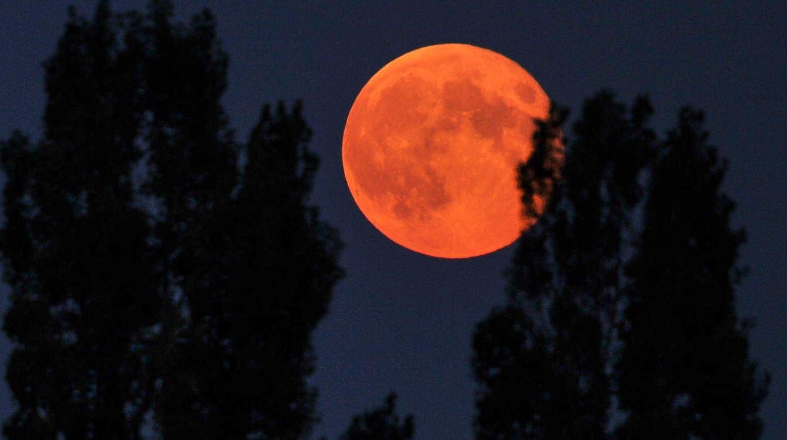 Красная Луна Фото