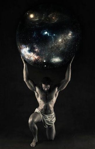 Атлант земной шар