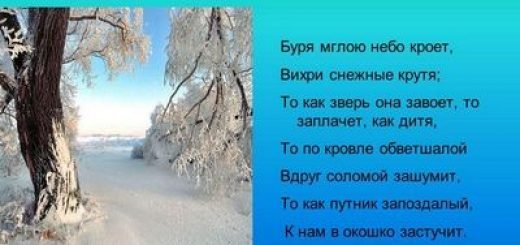 Буря мглою небо кроет вихри снежные крутя