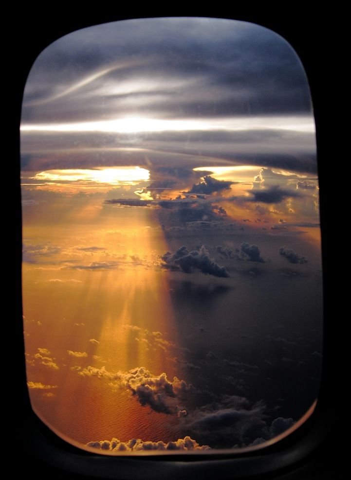 Вид из самолета - 69 фото