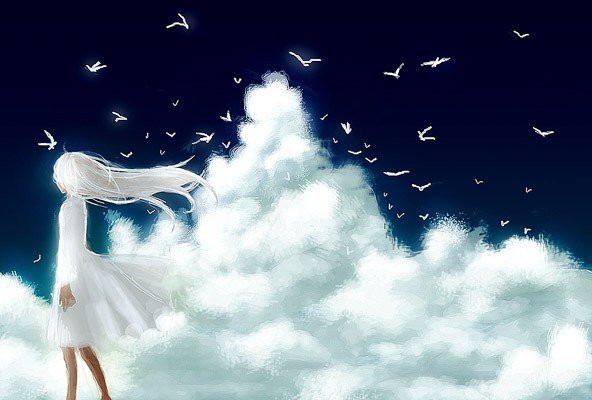 Ангел в полете