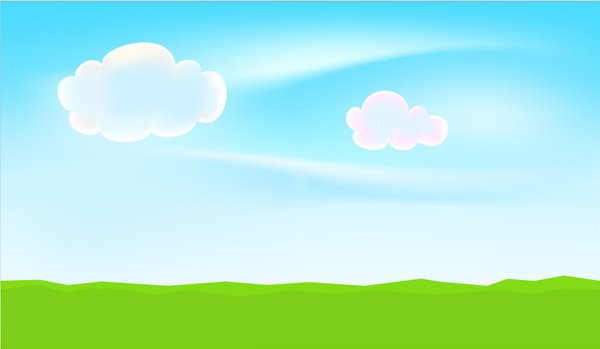 Фон для детского рисунка небо и земля