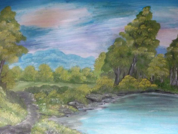 Пейзажи для рисования гуашью