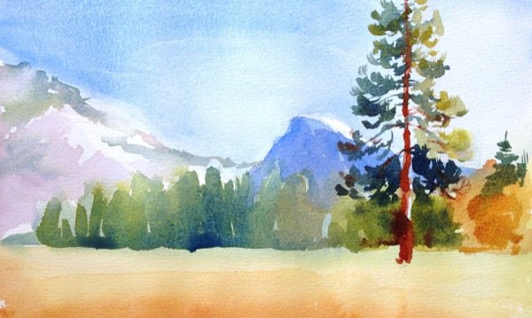 Рисунок на тему природа