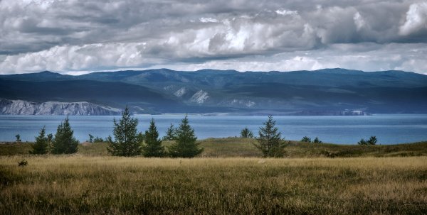 Байкал осень Тажеранские степи
