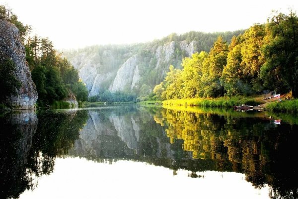 Река Агидель в Башкирии