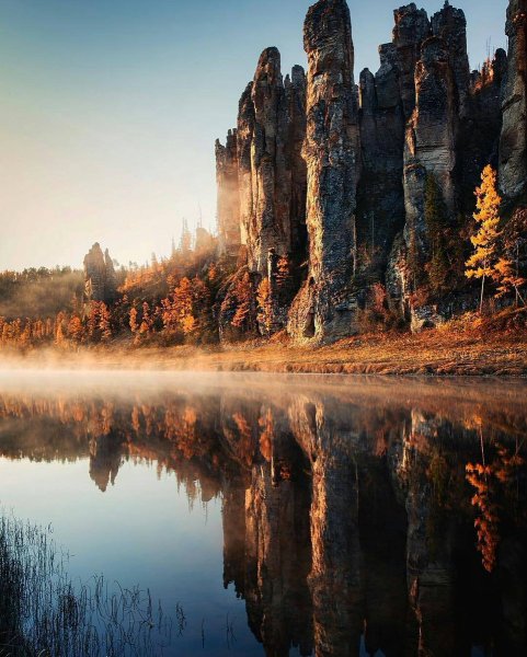 Саха Якутия Ленские столбы