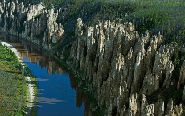 Река синяя Республика Саха Якутия