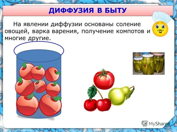 Диффузия презентация
