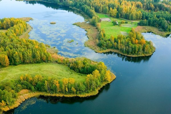 Озерцо река Белоруссия