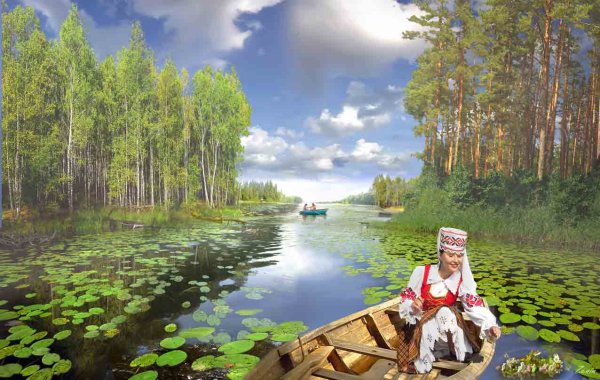 Полесская низменность Беларусь