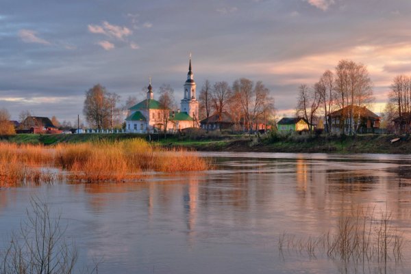 Речка Костромка в Костроме