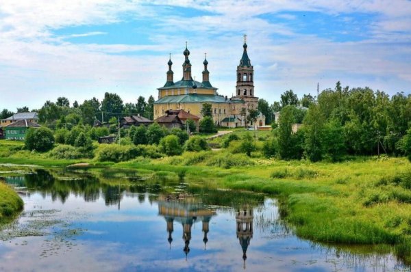 Река Кострома Солигалич